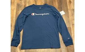 NWT Champion Blue long sleeve  Youth XL